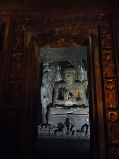 Ajanta Cave 4 Bhagwan Buddha