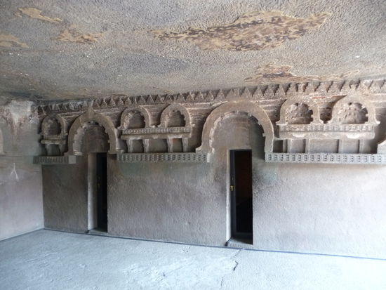 Unterwegs an den Ajanta Höhlen