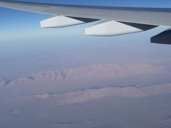 Irgendwo über Pakistan