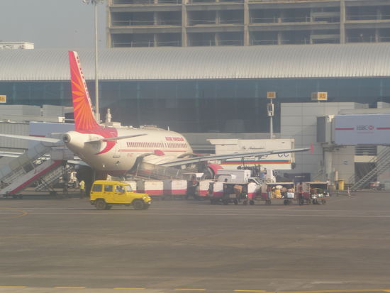 Air India Maschine in Mumbai