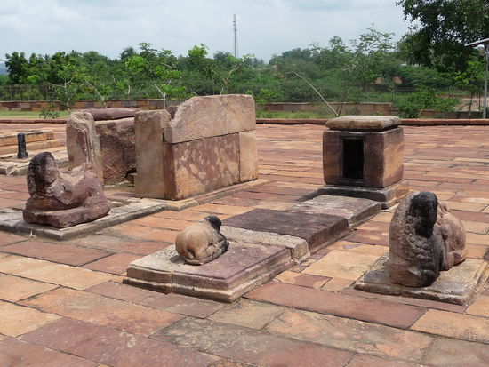 Am Sangameshwara Tempel