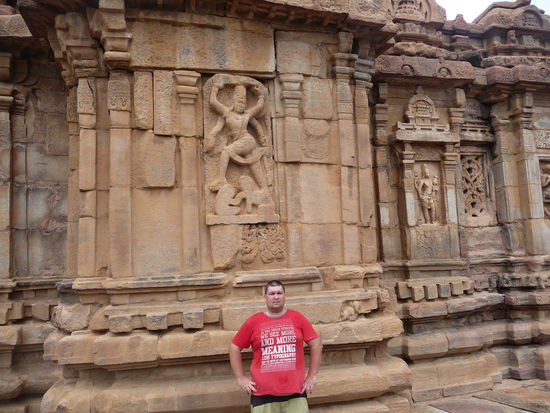 Ich am Mallikarjuna Tempel