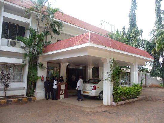 Eingang Hotel