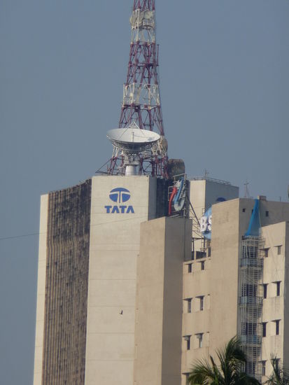 Tata Turm - Tata ist größter Automobil und Technikkonzern in Indien
