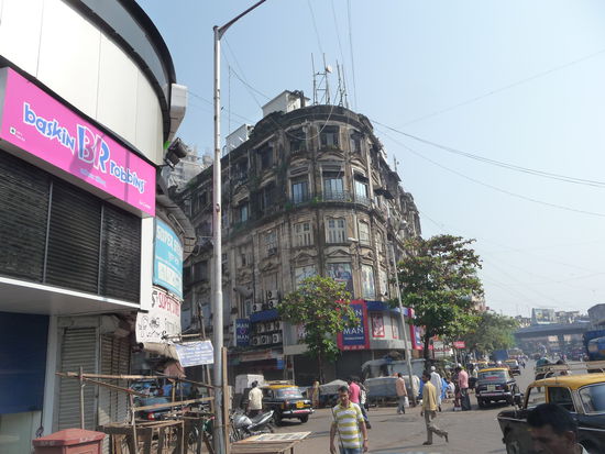 Straßenansichten in Mumbai