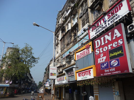 Straßenansichten in Mumbai