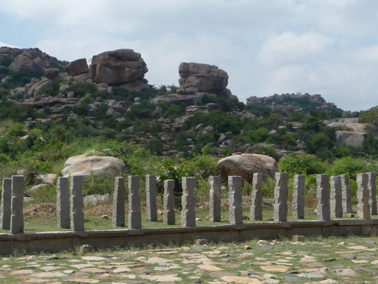 Rund um den Vitthal Swami Tempel