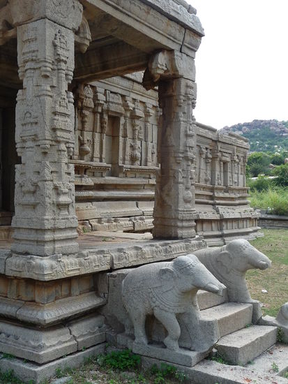 Rund um den Vitthal Swami Tempel
