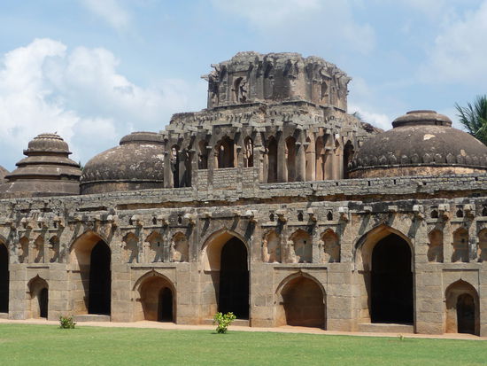 Königliche Elephanten Ställe in Hampi