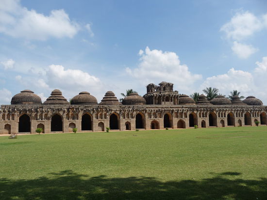 Königliche Elephanten Ställe in Hampi