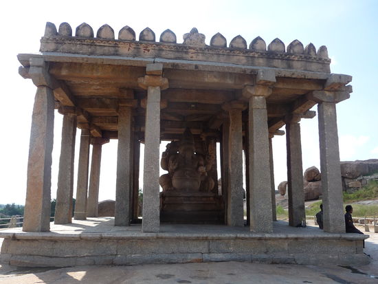 Ganesha Skulptur Hampi
