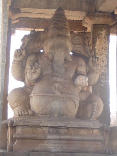 Ganesha Skulptur Hampi