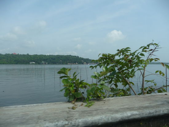 Mandovi Fluß auf den Weg nach Old Goa