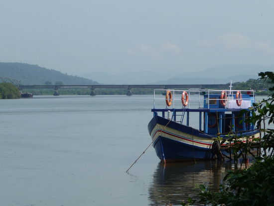 Am Mandovi Fluß in Old Goa