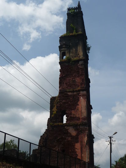 Reste des Augustinischen Klosters in Old Goa