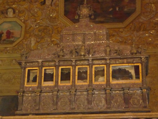 Mausoleum des heiligen Franziskus Xavier in der Basilika Bon Jesus