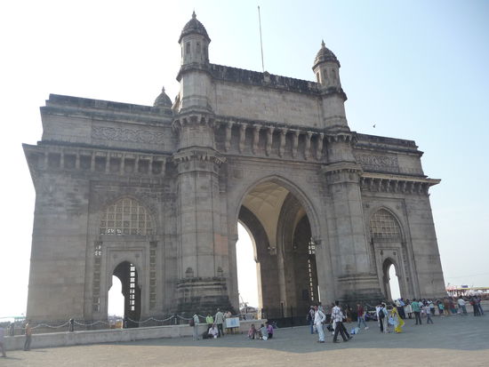 Das 1924 eingeweihte Gateway of India - Wahrzeichen Mumbais