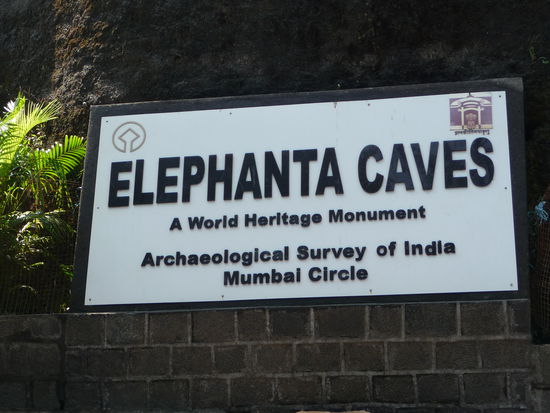 Eingang zu den Elephanta Höhlen