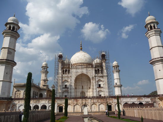 Kopie des berühmten Taj Mahal in Aurangabad