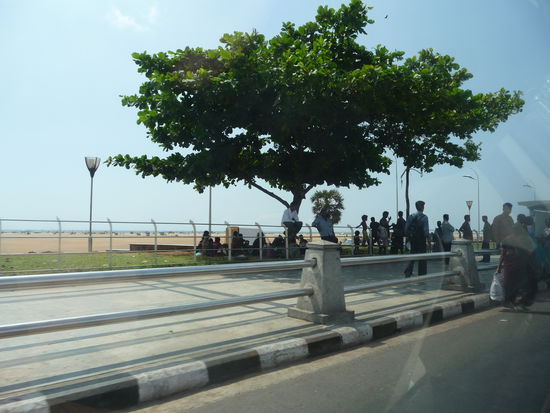 Strandpromenade von Chennai