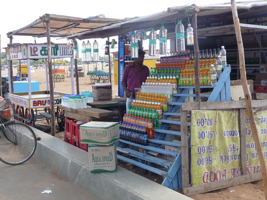 Getränkestand am Strand