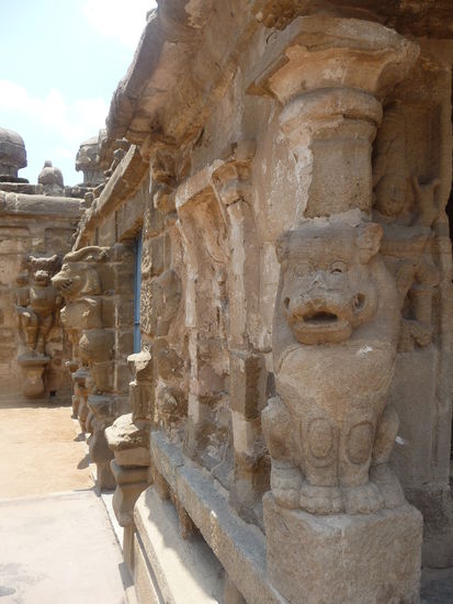 Kailashanatha Tempel in Kanchipuram