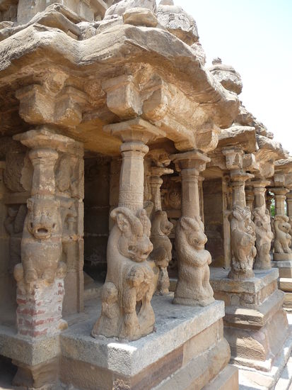 Kailashanatha Tempel in Kanchipuram