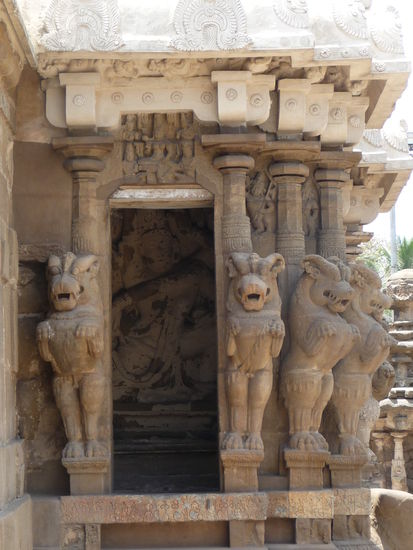 Kailashanatha Tempel in Kanchipuram