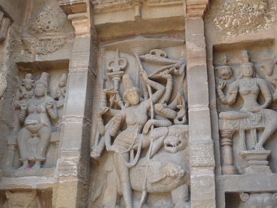 Kailashanatha Tempel in Kanchipuram
