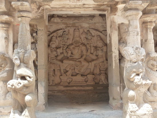 Kailashanatha Tempel in Kanchipuram