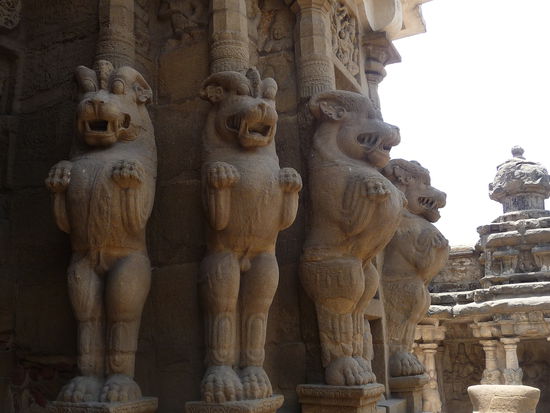 Kailashanatha Tempel in Kanchipuram