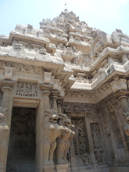 Kailashanatha Tempel in Kanchipuram