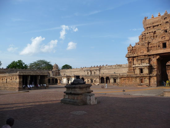 Im Inneren der Tempelanlage