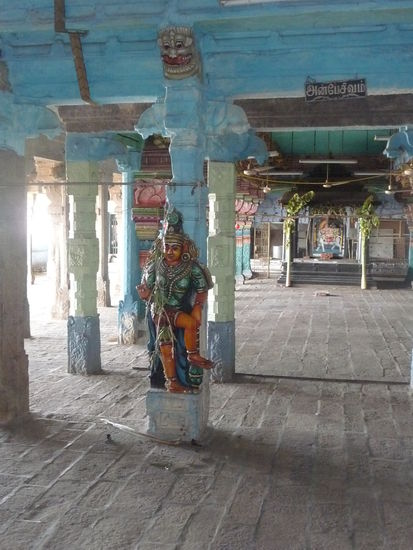 Eine der Kulthöhlen im Rock Fort