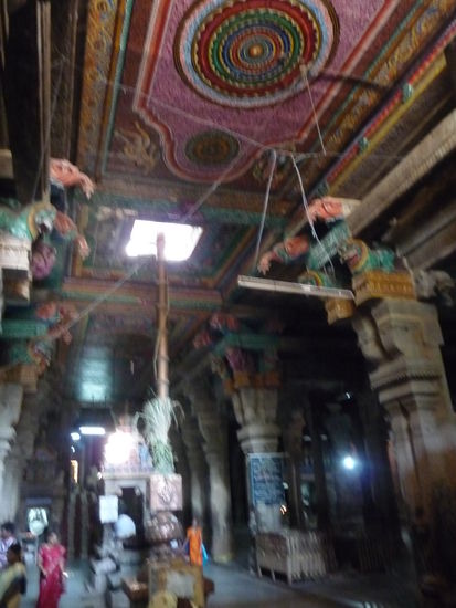 Eine der Kulthöhlen im Rock Fort