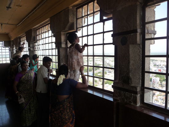 Oben im Rock Fort Tempel