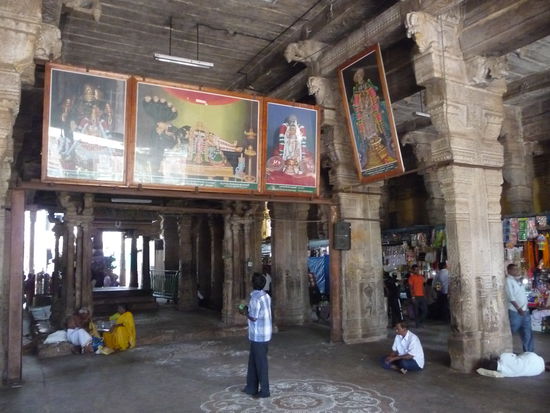 Innerhalb der Tempelanlage