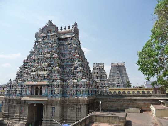 Blick über die Tempelanlage