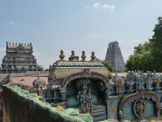 Blick über die Tempelanlage