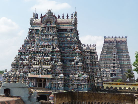 Blick über die Tempelanlage