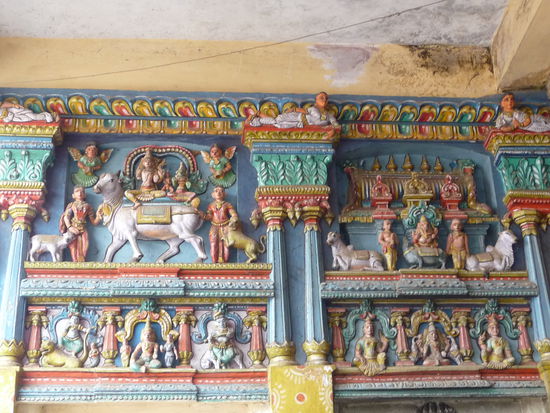 Im Gokarneshwara Tempel von Pudokkottai