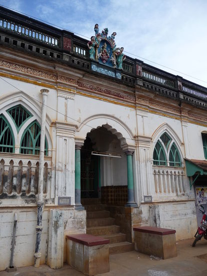 Alte Herrenhäuser in Chettinad