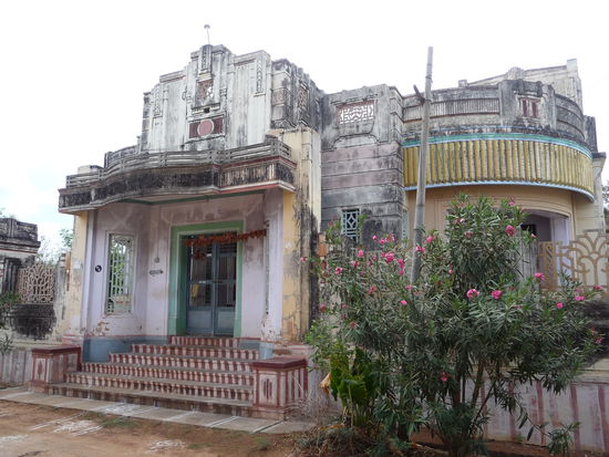Alte Herrenhäuser in Chettinad
