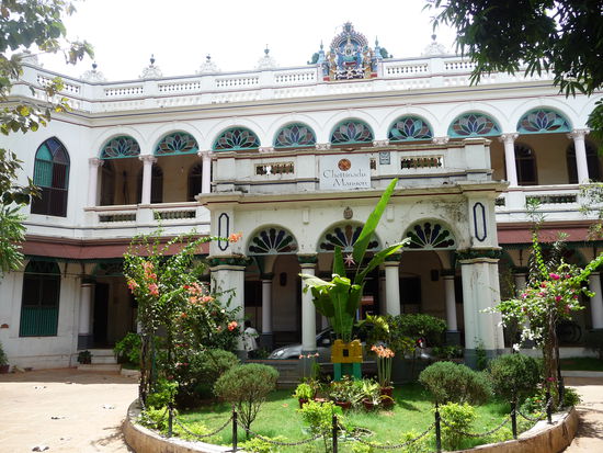 Eingang Hotel in Chettinad