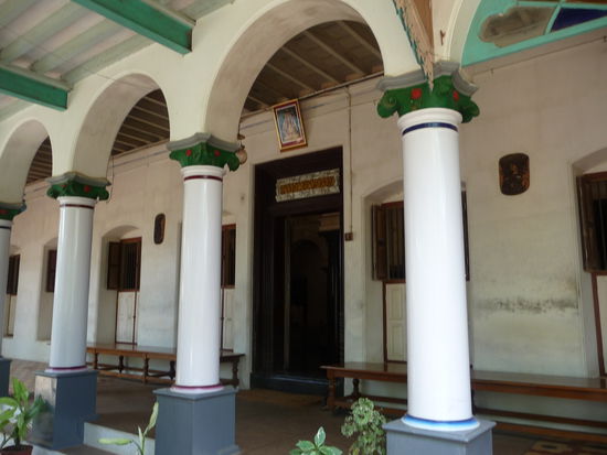 Eingang Hotel in Chettinad