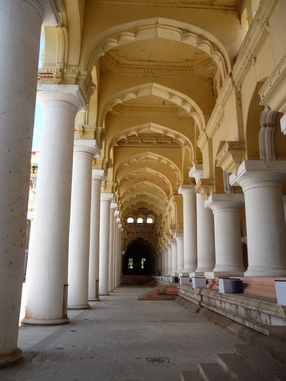 Säulengang im Nayak Palast