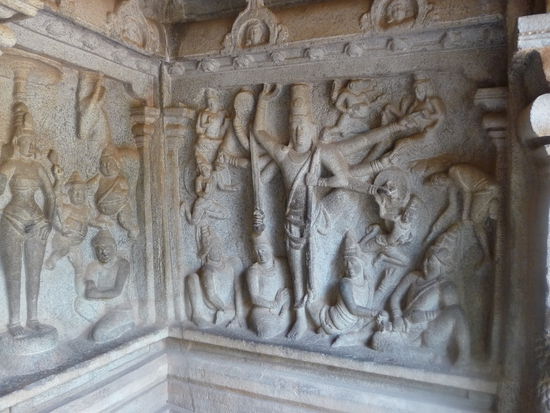 Noch ein schöner kleiner Tempel in Mamallapuram