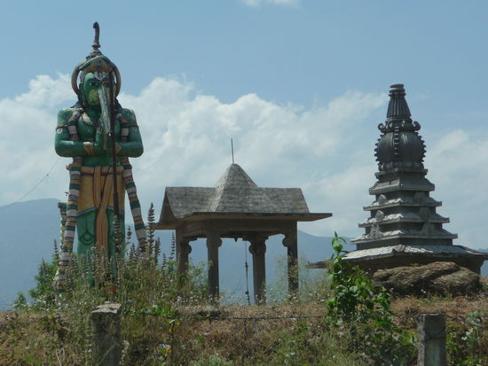 Götterfiguren in Kerala