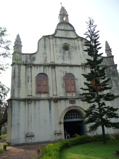 St. Francis Church aus dem 16 Jh. und älteste Kirche auf indischen Boden