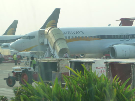 Jet Airways am Flughafen Cochin